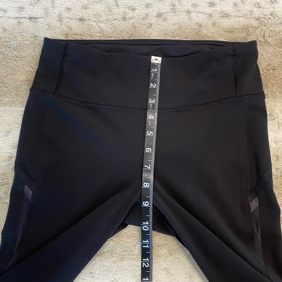 Lululemon💖Smooth Stride Crop Black Size 6 - Picture 9 of 11